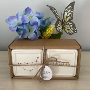 Rae Dunn Capricorn ♑️ Trinket Box Set